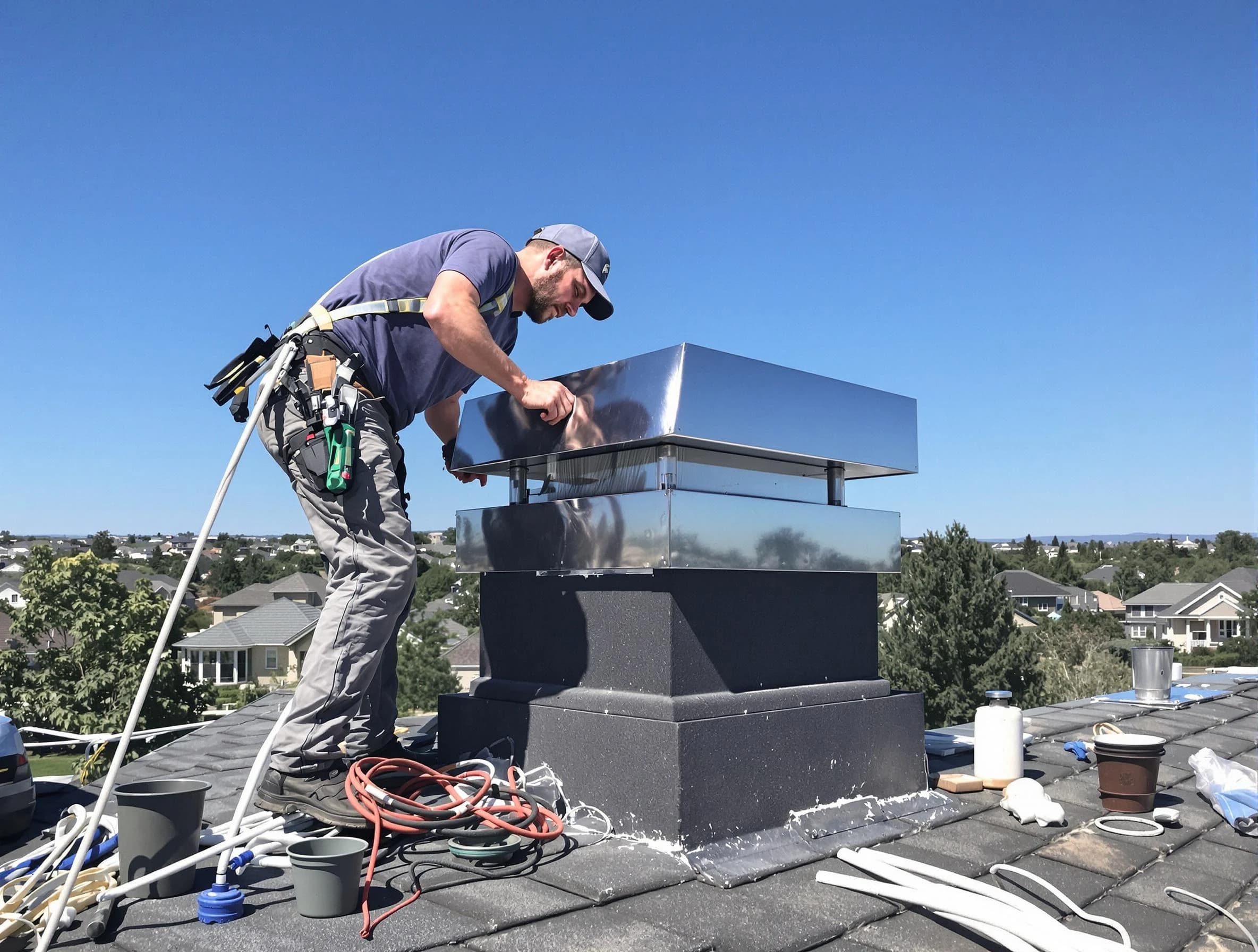 Chimney Cap Services service in Monroeville, PA